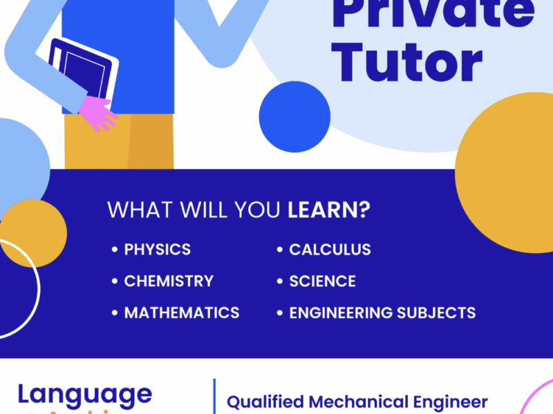 Private Tutor - Engineering Subjetcs